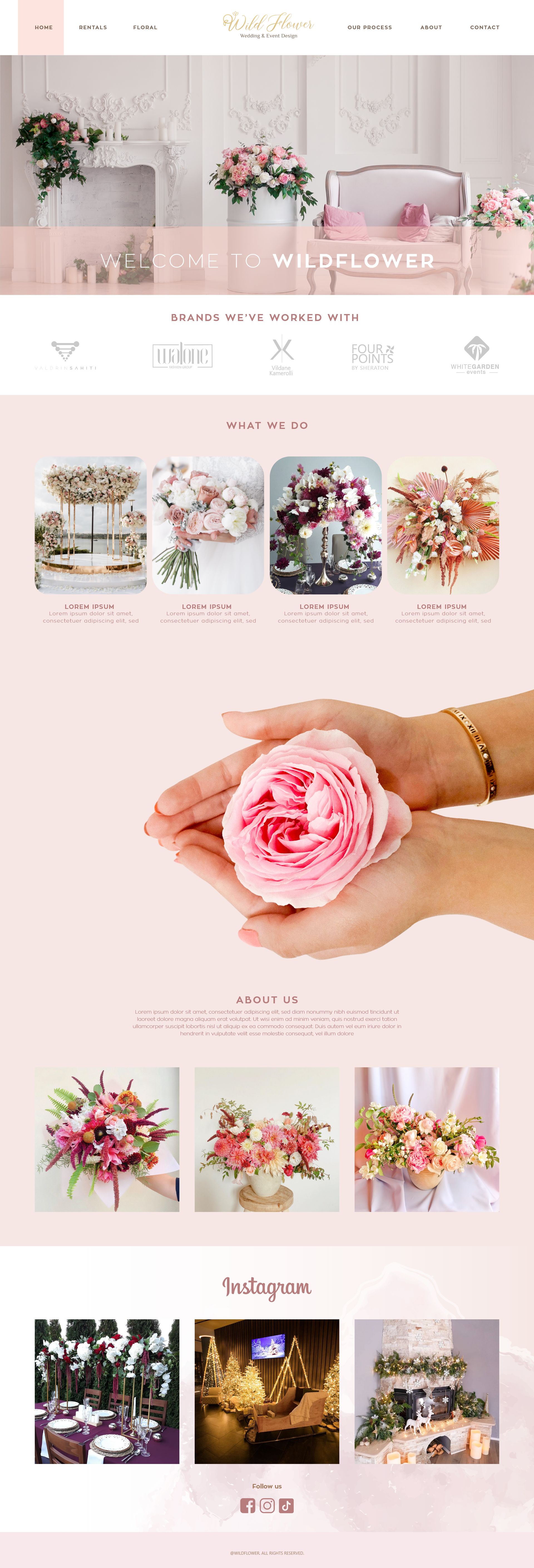 WildFlower Studio landing